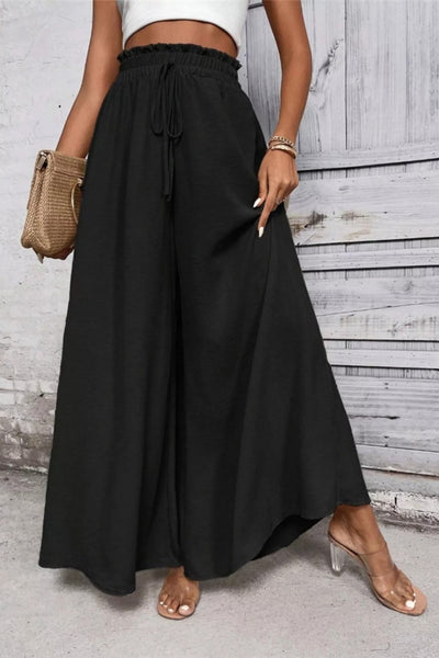 Frill Wide Leg Pants