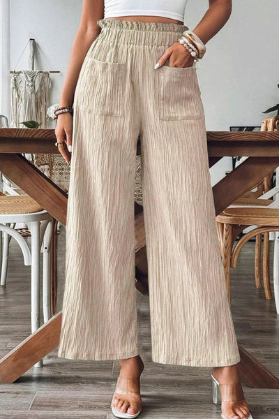 High Waisted Wide Leg Pants