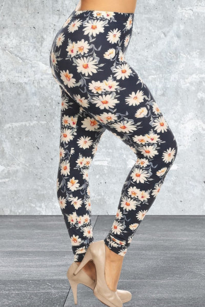 Plus Size Buttery Soft Print Leggings