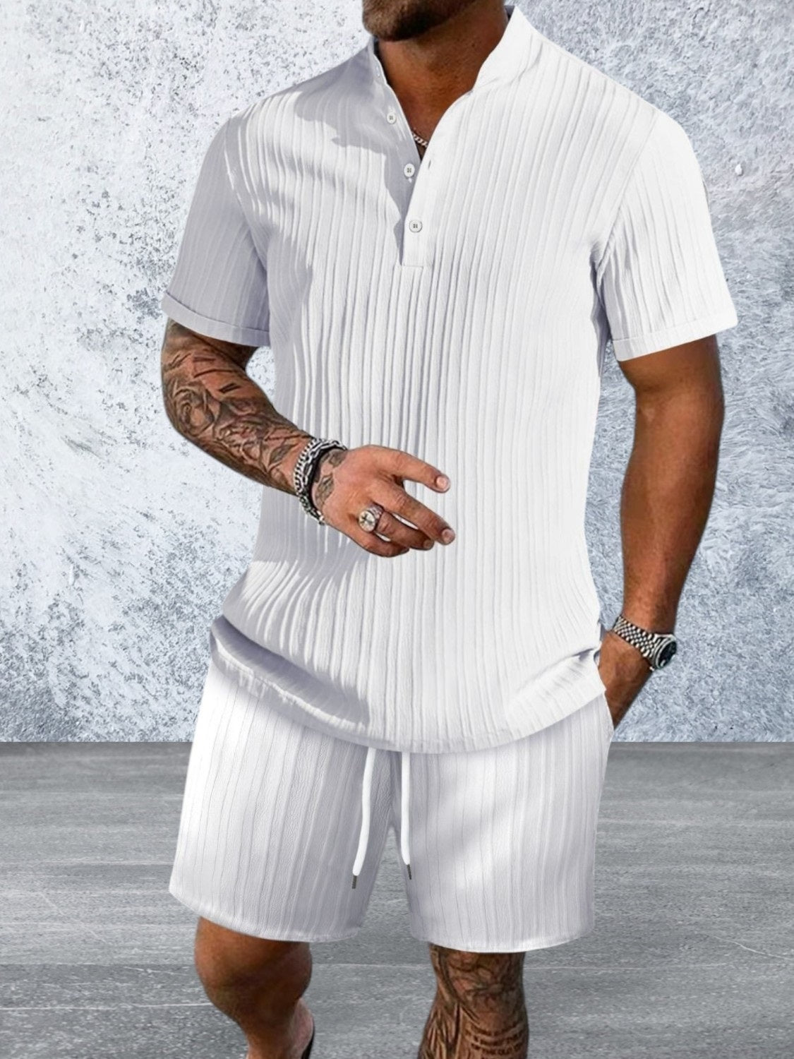 Men's Summer 2-Piece Short Set