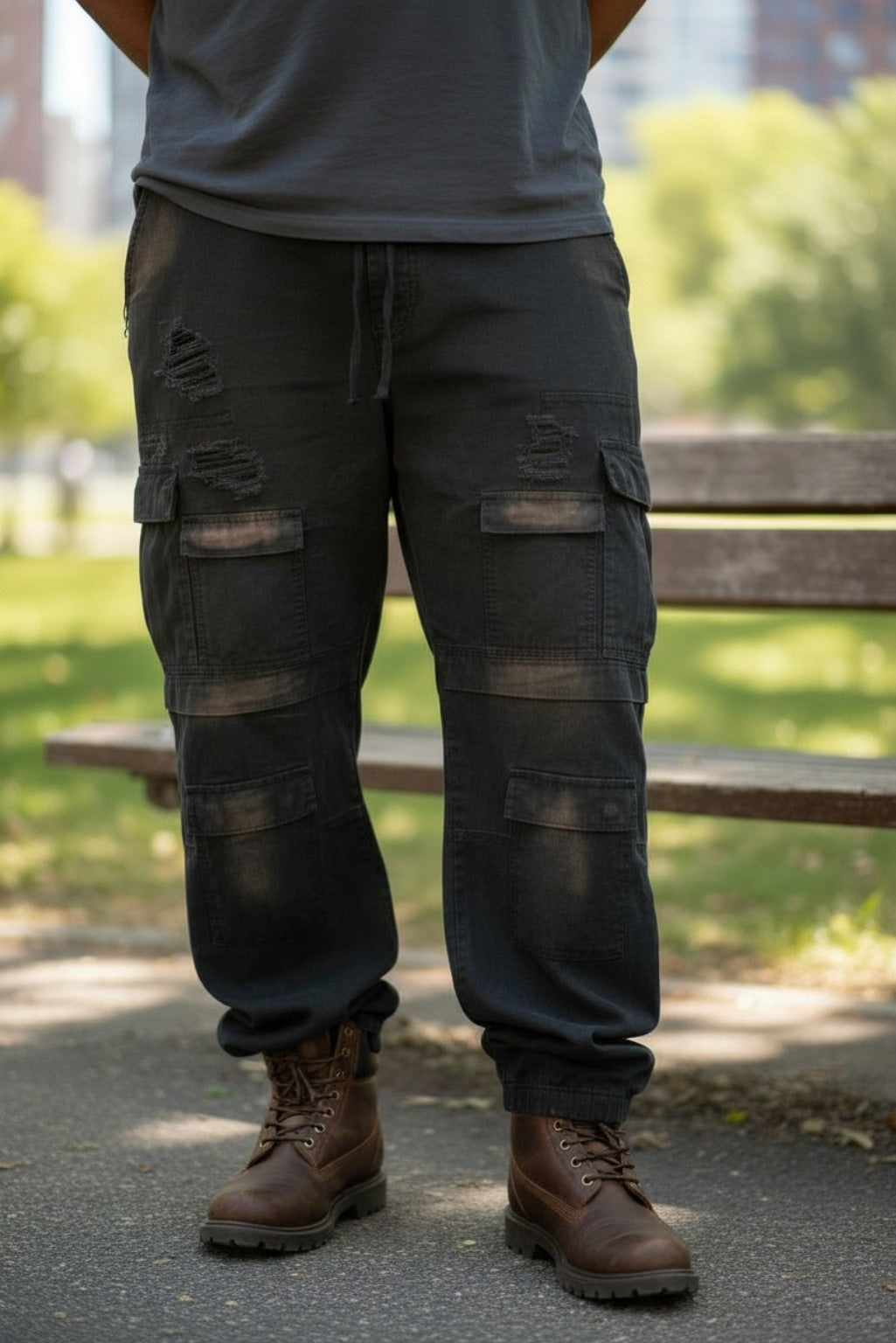 Men's Baggy Loose Fit Cargo Pants