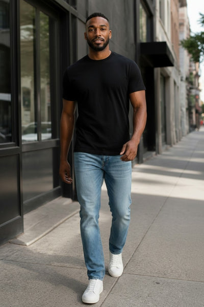 Men's  Short Sleeve Softstyle lightweight T-Shirt