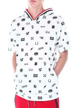 Mens Short Sleeve Pullover Ecko Hoodie Top