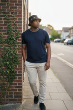 Men's Short Sleeve Interlock Crew Neck Top