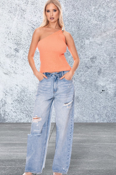 Women's One Shoulder Top