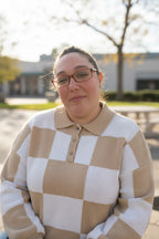 Women's Polo Collar Loose Sweater