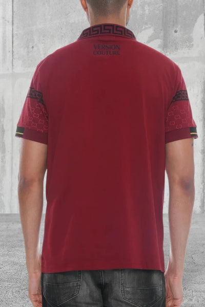 Men's Short Sleeve Version Couture Polo Shirt