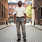 Men's Baggy Jeans with Pockets