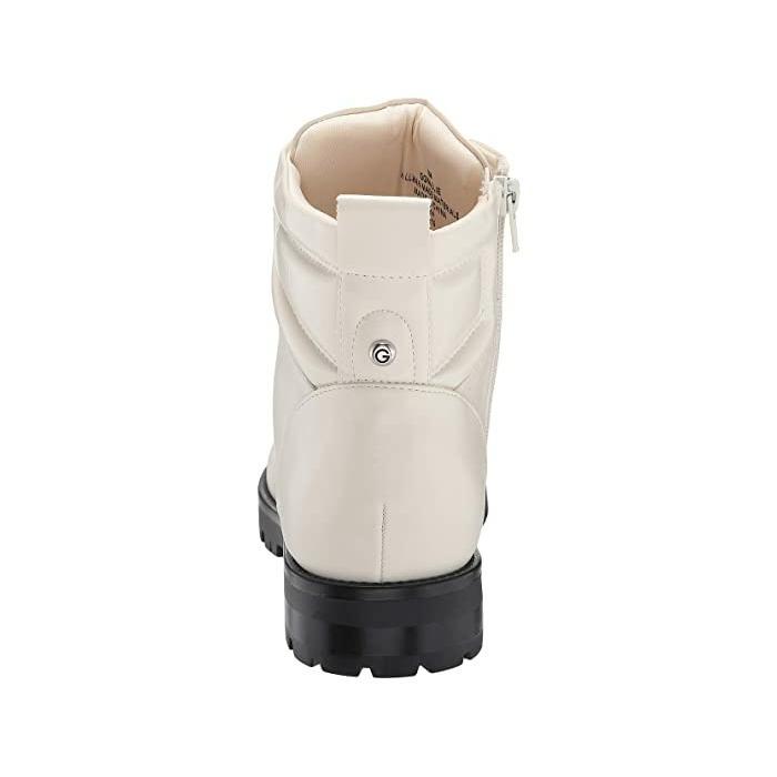 Trendy side zipper lace-up boots