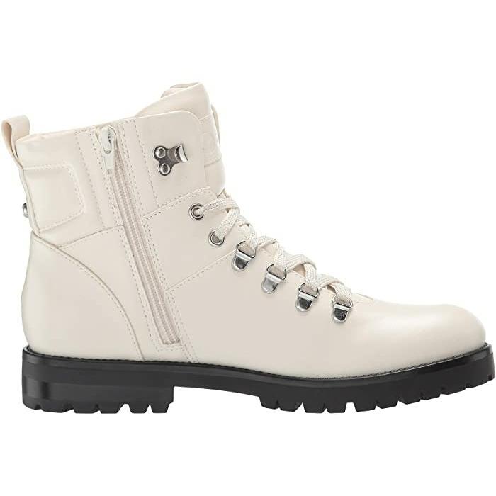 Trendy side zipper lace-up boots