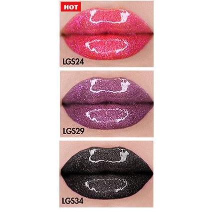 Glossy smooth high pigment lip gloss